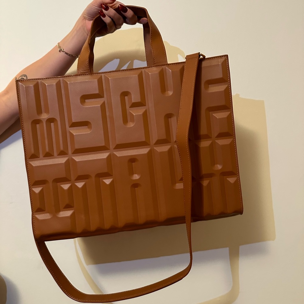 Italian leather tote from MSCHF